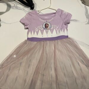 Purple Disney froSn  Princess Kids Costume dress 4t